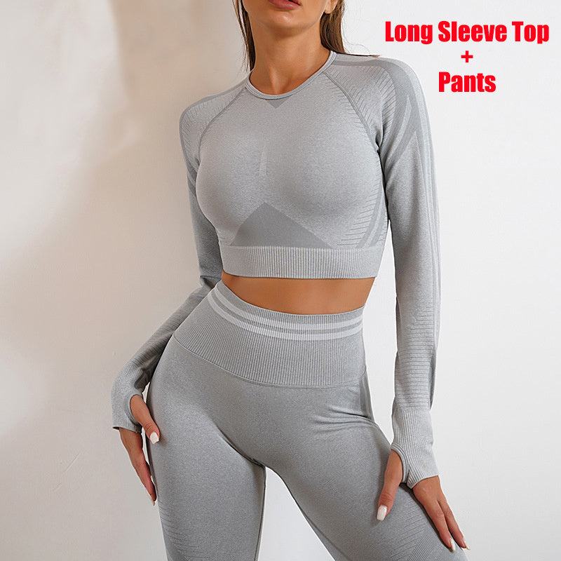 Flex Sports Long Sleeve Crop Top