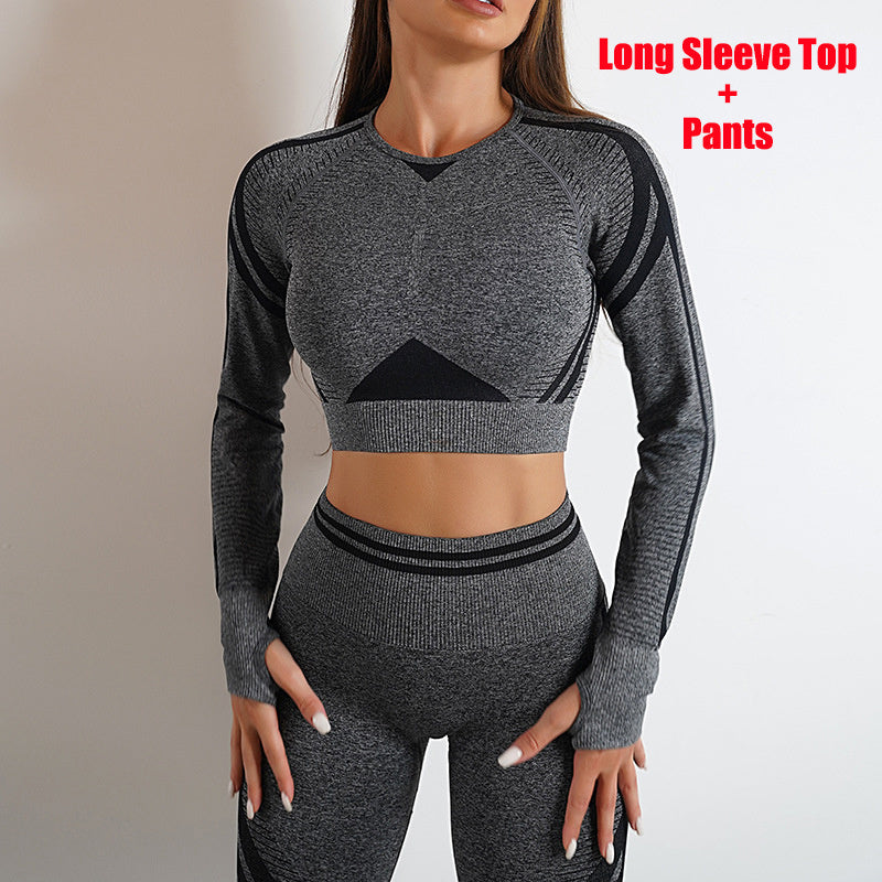 Flex Sports Long Sleeve Crop Top