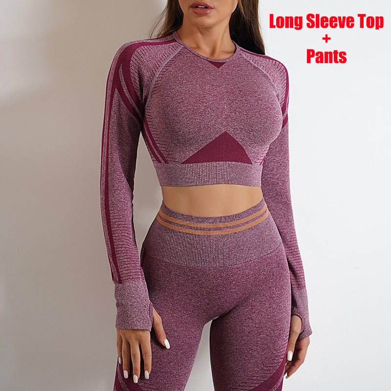 Flex Sports Long Sleeve Crop Top