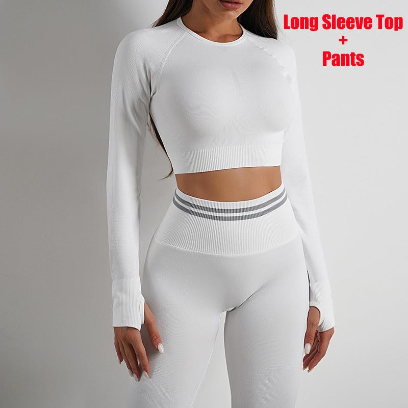 Flex Sports Long Sleeve Crop Top