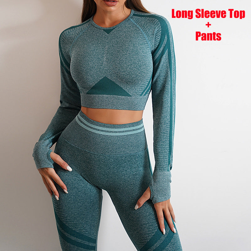 Flex Sports Long Sleeve Crop Top